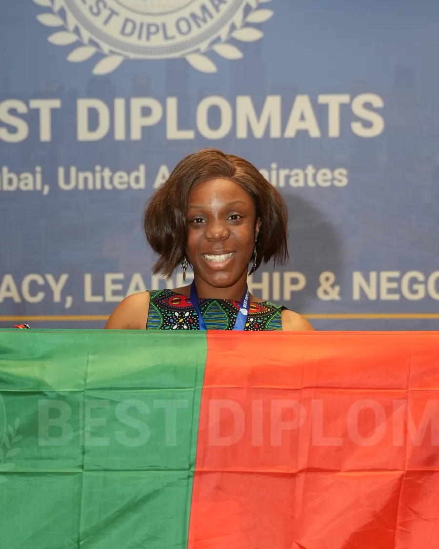 Tiwalayo Sharon Akinloye at Best Diplomats Dubai, May 2026
