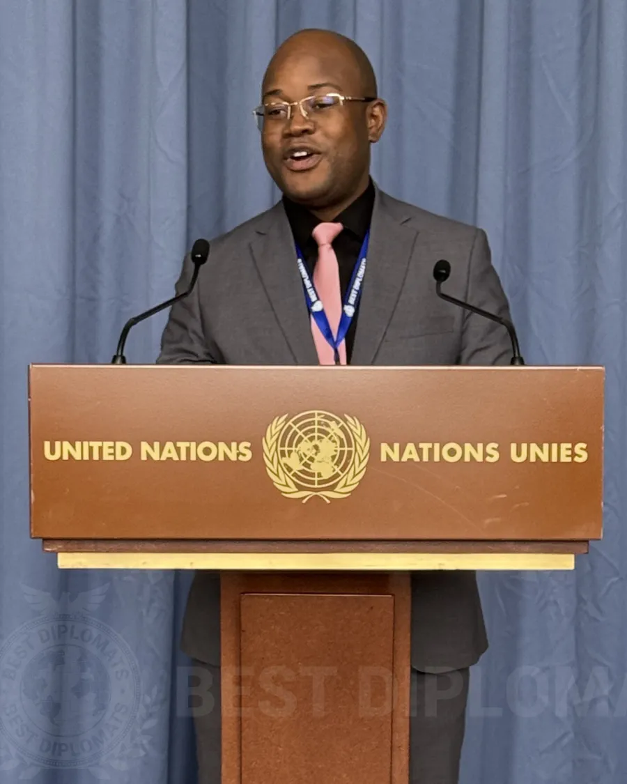 Cristiano Titiano Chizeca at Geneva, May 2026