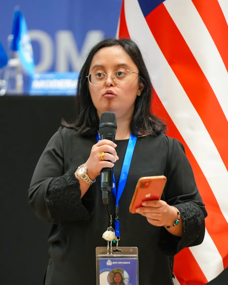 Zahra Halai at Best Diplomats Dubai, September 2025