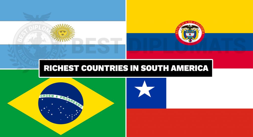 Top 6 Richest Countries in South America